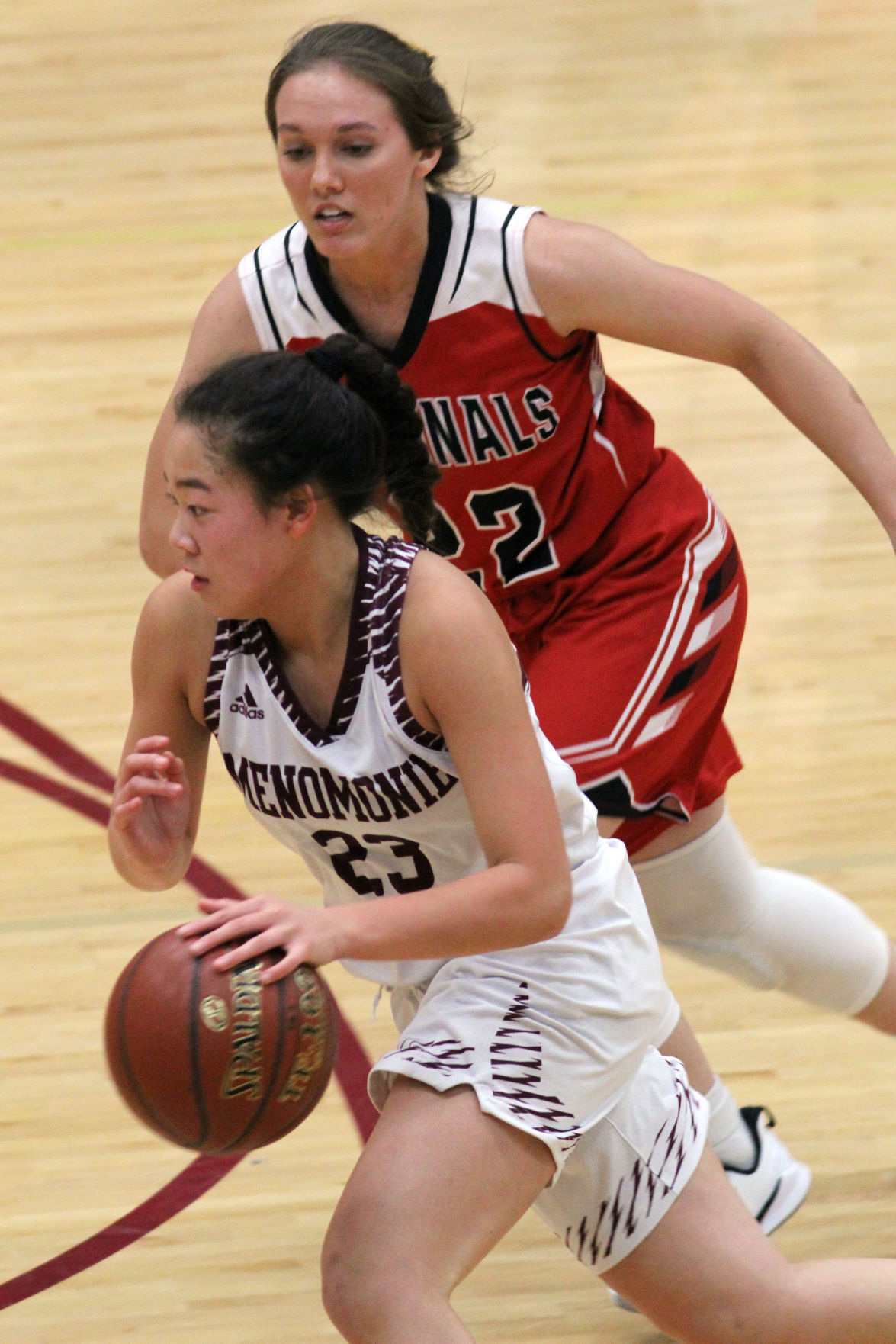 Chippewa Falls at Menomonie girls basketball 12-6-19